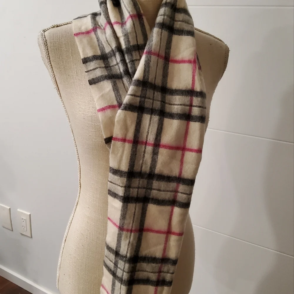 Highland House Cashmere Lambswool Scarf